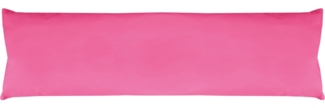 Seitenschläfer Kissenhülle Kissenfüllung Körperkissen, bequem und anschmiegsam in vielen verschiedenen Farben erhältlich (ca. 40x140 cm / pink - rosa)