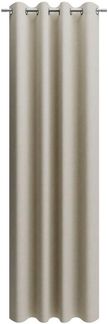 Neutex for you! Vorhang BELMONDO (1 St), Ösen, blickdicht, Uni mit samtiger Oberfläche, nach Maß