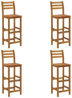Barhocker 4 Stk. Massivholz Akazie [310286]
