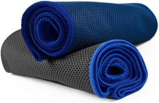 NirvanaShape Handtücher Kühl-Tuch eiskalt mit sofortiger Kühlwirkung kühlendes Handtuch, sofortiger Kühlwirkung, ultraleicht, Ideal für Sport & Freizeit
