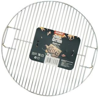 Olymp Handels GmbH Grillrost Grillrost Grillgitter Ø 44,5 cm Stahl mit Verchromung