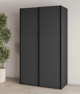 INOSIGN Kleiderschrank Eastvale, 120x64x210cm, ideal für kleine Räume oder Nischen Schrank mit Schwebetüren, FSC-zertifiziert, Metallgriffe