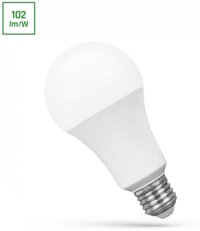 Spectrum LED-Leuchtmittel Spectrum LED E27 A65 Birnenform 20W 220° 2045lm 230V Kaltweiß 6000K, E27, Kalweiß