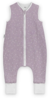 Ehrenkind Babyschlafsack Musselin Baby Schlafsack mit Füßen 2.5 TOG (Ganzjahres-Schlafsack mit Beinen, Mehr Bewegungsfreiheit zu jeder Jahreszeit), Schlafsack Baby, 100% hochwertige Bio-Baumwolle