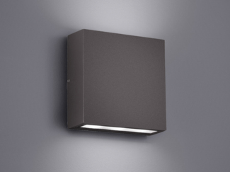 Trio Leuchten LED Außen-Wandleuchte Thames anthrazit Up- & Downlight
