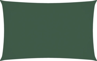 vidaXL Sonnensegel Oxford-Gewebe Rechteckig 4x7 m Dunkelgrün 135493