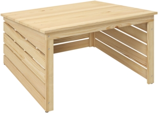 STEELSØN 'Myrion' Mähroboterhaus mit Pultdach, Holz, natur