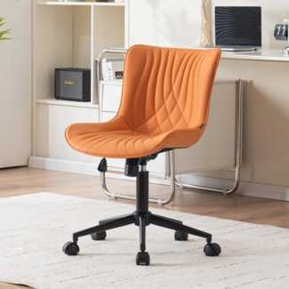 YOUTASTE Bürostuhl Ergonomisch Fischschwanz-Design Drehstuhl Homeoffice Büro