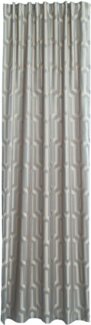 Schlaufen Vorhang Tiaro beige 140x245 Wohnzimmer Schlafzimmer Kinderzimmer Deko