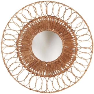 Der Montezuma Spiegel - Natur - Natürlich - 80x5x80cm