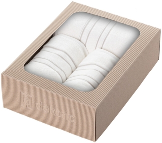 Dekoria Handtuch-Set Gunnar 3 Stck. creamy white grey