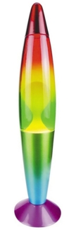 Rabalux Lavalampe, wechselbar, Rainbow dekorative Lavalampe