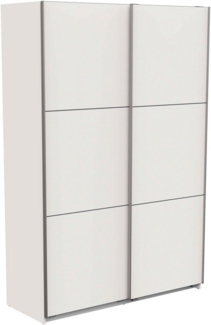 Demeyere GROUP Schiebetürenschrank Alhambra (B/H/T ca. 148/224/60cm) viel Stauraum, 2 Kleiderstangen aus Stahl, viele Ablageflächen