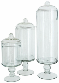 Mirabeau Vorratsdose Dose 3er Set Velisara klar, Glas