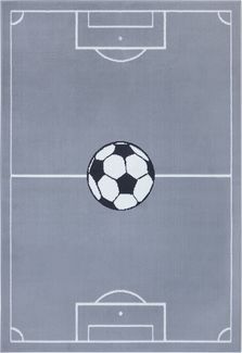 Kinderteppich Estádio Hellgrau - 120x170x0,8cm