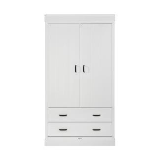 Kidsmill Newport Kleiderschrank 2-türig Weiß Weiß