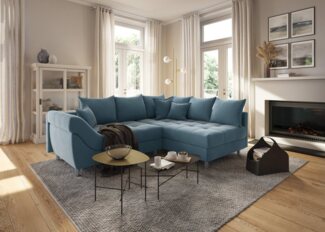 COLLECTION AB Ecksofa Innsbruck L-Form, inklusive Federkern, Recamiere links oder rechts montierbar