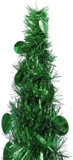 vidaXL Künstlicher Pop-Up-Weihnachtsbaum Grün 180 cm PET 320990