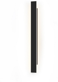 Nettlife LED Außen-Wandleuchte Schwarz 104cm 26W Gärten Wandlampe Indirekte Treppenbeleuchtung, IP65 Wasserdicht, LED fest integriert, Neutralweiß, Badezimmer Treppenhaus Flur Wohnzimmer Balkone Terrassen