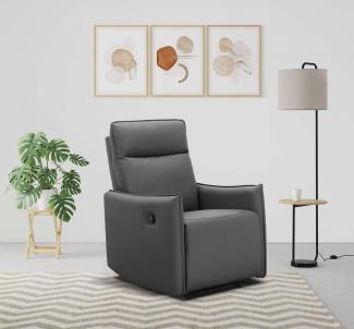 Dorel Home Relaxsessel Lugo, TV-Sessel, Sessel Wohnzimmer mit Schlaffunktion, Loungesessel mit manueller Relaxfunktion