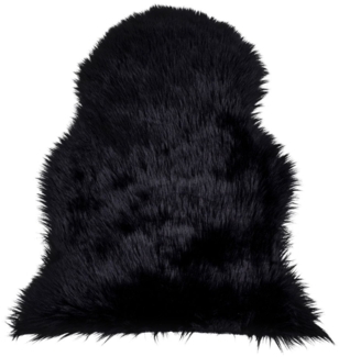 House Nordic Lammfell Kunst, schwarz, 50x85 cm