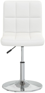 vidaXL Esszimmerstuhl Weiß Kunstleder [3087438]