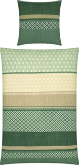 REDBEST Bettwäsche Bettwäsche, Biber, Flanell Streifen