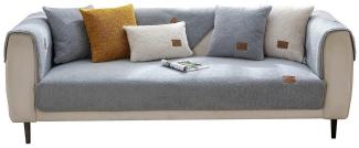 NUODWELL Sofahusse Hussen-Set Sofa Abdeckung Kissen Winter rutschfest