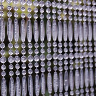 Türvorhang "Fréjus 2" 90 x 210 cm transparent