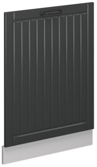 Vicco Frontblende Fame-Line, Anthrazit Landhaus/Weiß, 60 cm ohne Arbeitsplatte