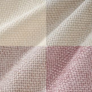 Topfinel Kissenbezug 40x40 samt kissenbezüge 50x50 Weich Sofa Deko Rattanstreifen, kissenbezug 4er set Rosa Farbverlauf Wohnzimmer Kinder Hautfreundlich