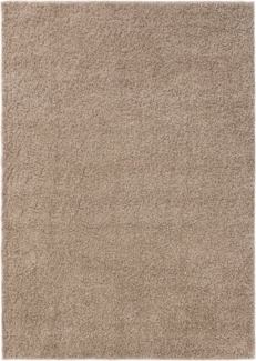 Interiyou Hochflor-Teppich Sofia, Rechteckig, Höhe: 31 mm, Teppich Wohnzimmer, Schlafzimmer, Kunstfell, Fellteppich, Rutschfest