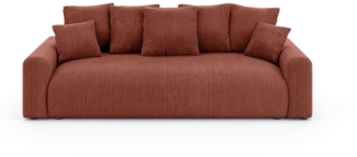 Home affaire Big-Sofa LAKESIDE klein 3-Sitzer Schlafsofa mit Bettkasten, Breite 238 cm, Liegefläche 149x195 cm, hoher Sitzkomfort, Maße B/T/H: 238/98/85cm