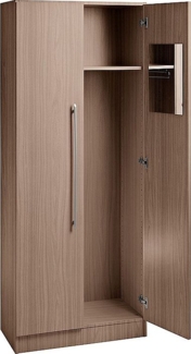 Garderobenschrank 5 Ordnerhöhen, CE Nussbaum / Nussbaum