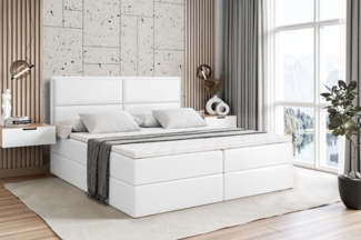ALTDECOR Boxbett AURA (Multipocket-Matratze H4, H3 Matratze Bonellfederung, Topper, Kopfteil)