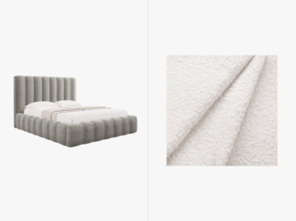 Micadoni Bett Kelp Boucle Baloo Weiß 200x200