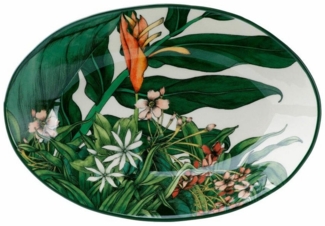 Maxwell & Williams DR0464 Servierschale 25 x 17 cm NIGHT GARDEN oval, Premium-Keramik, in Geschenkbox