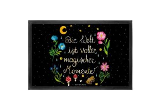 Mr. & Mrs. Panda Fußmatte Magische Welt, fußmatte 40x60 cm, Schmutzmatte, Motivation, Sauberl, Höhe: 40 mm