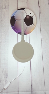 Wand-Leseleuchte Fussball