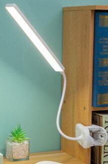 autolock LED Leselampe Klemmlampe Bett - Dimmbar Leselampe Buch Klemme Augenschutz Led, Klemmleuchte 3 Modi Bettlampe, USB Aufladbares Akku Leselampe 360°