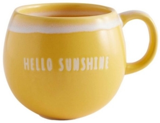 Next Becher Hello Sunshine Tasse mit reaktiver Glasur, Steingut