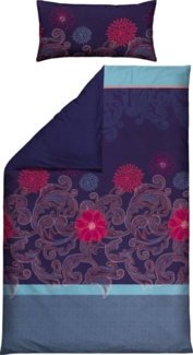 REDBEST Bettwäsche Wendebettwäsche, Mako-Satin, Satin Paisley