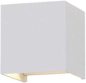 LED Wandleuchte, Up & Down, Lichtkegel einstellbar, L 10 cm