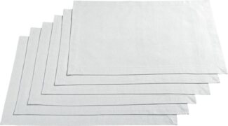 REDBEST Platzset Tischset "Seattle" 6er-Pack, Baumwolle Uni