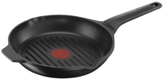 Tefal Grillpfanne Tefal Aroma E21540 Grillpfanne 26 cm, Aluminium, Titanium-Antihaftversiegelung