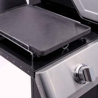 Char-Broil 140 515 - Gussgrillplattenaufsatz für Seitenbrenner alle Char-Broil Modelle.