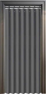 Kaket Türvorhang Isolierte Türvorhänge, Plissee-Falttürvorhänge, Sichtschutzvorhänge, Verdunkelungsvorhänge, geeignet für wohnzimmer und schlafzimmer