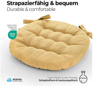 etérea Himmlische Qualität Sitzkissen etérea Sitzkissen Stuhlkissen Basic Auflage und