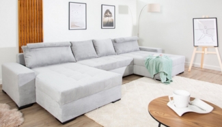 COLLECTION AB Wohnlandschaft Josy XXXL-Relax U-Form, B: 352 cm, mit Bettfunktion, Bettkasten & 2 Nackenkissen, Federkern