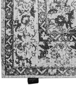 Dutch Lifestyle Teppich Durban Genial 300x200 cm Grau und Schwarz 442286